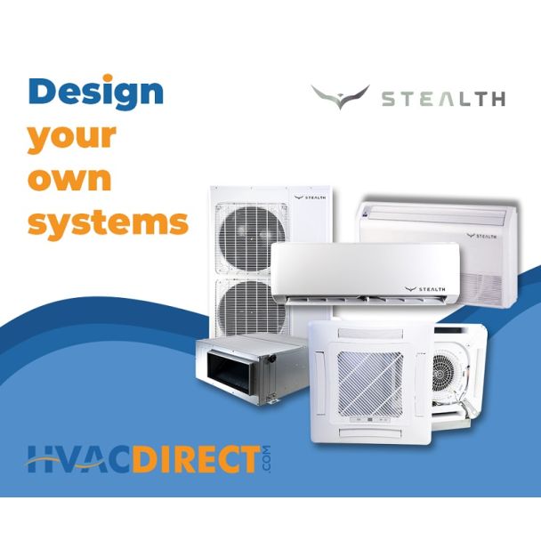 Stealth Design Your Own Dual Zone Heat Pump System - Stealth Dual Zone