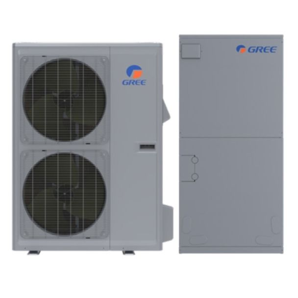 5 Ton 18.5 SEER2 Gree Flexx Ultra High Efficiency Central Heat Pump Split System | Inverter - R32 - FXU60HP230V1R32AO / FXU60HP230V1R32AH