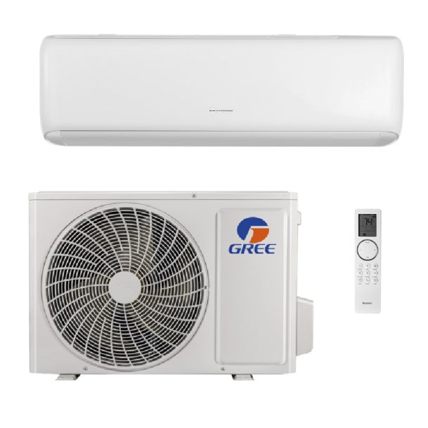9,000 BTU Gree Livo 20.5 SEER2 Single Zone Wall Mount Mini Split Heat Pump System - R32 | 230V