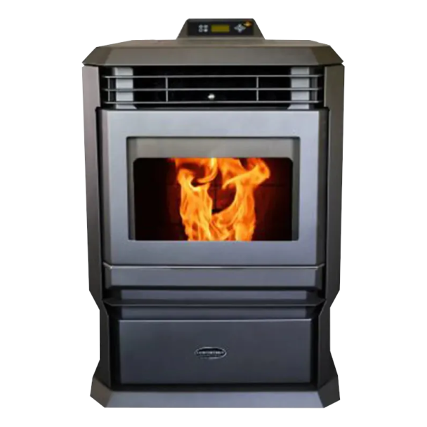 Comfortbilt 3000 Sq Ft Pellet Stove with Blower EPA Certified & 30% Tax Credit Approved - HP61-Black