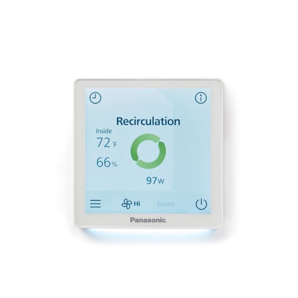 Panasonic BalancedHome ERV Wall Control with Power On/Off & Air Volume - FV-SC16VEC1
