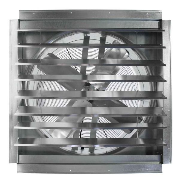 Maxx Air 30" Heavy-Duty Exhaust Fan with Automatic Shutter, 5500 CFM, 1/2 HP, 110/120V - IF30