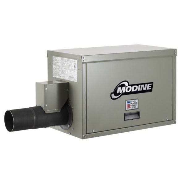 Modine IPT-100 - 100,000 BTU Infrared Tube Heater - Natural Gas - 30' U-Tube Kit - Single Stage