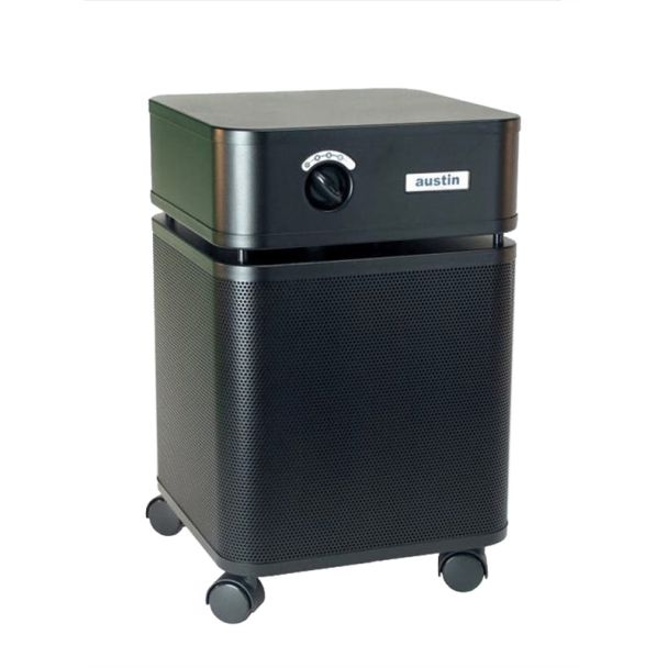 Austin Air Systems Bedroom Machine Air Purifier in Black/Sandstone - B402