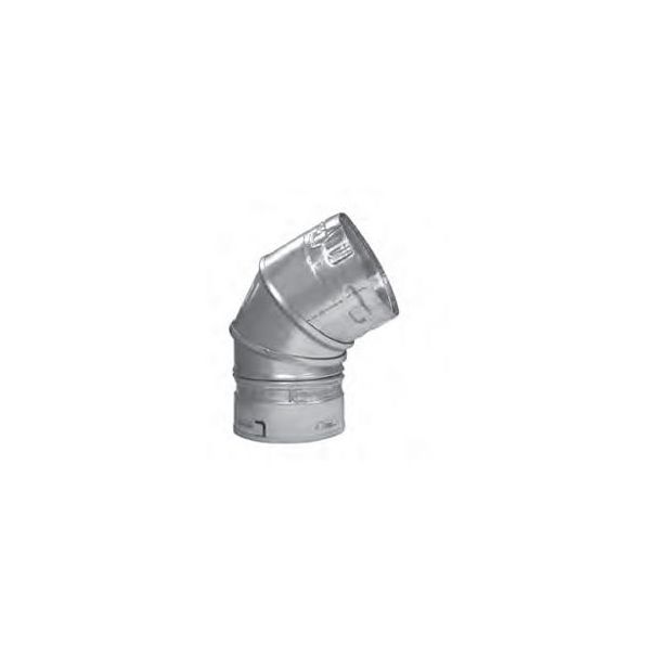 5M45/60 Metal-Fab 60 Degree Adjustable Elbow - 5" Diameter