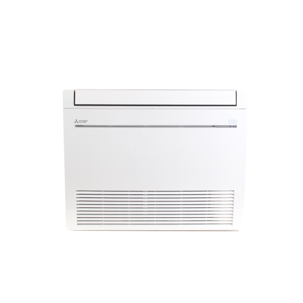 12,000 BTU Mitsubishi M-Series Single Zone Floor Mounted Mini Split Air Handler - R454B - MFZ-KX12NL