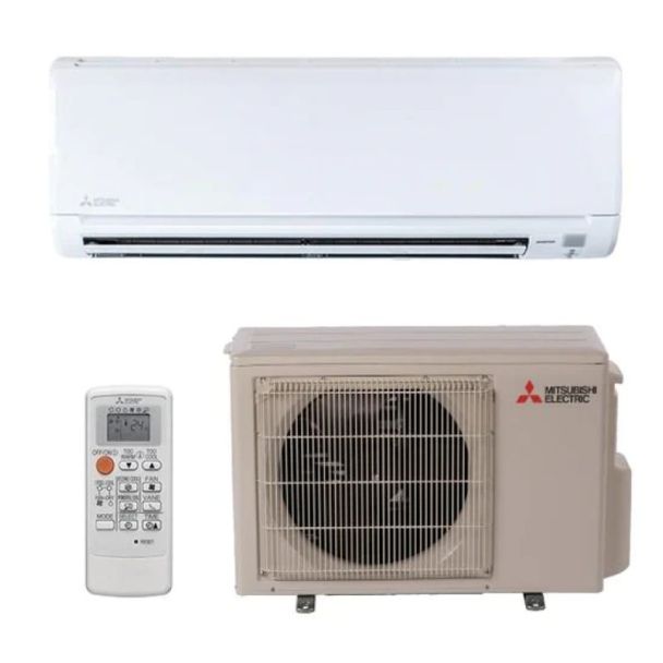 6,000 BTU Mitsubishi FS Series 32.2 SEER2 Single Zone Wall Mount Mini Split Heat Pump System – R410A | 230V