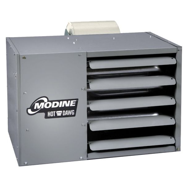 Modine HDB 75,000 BTU Unit Heater with High Static Blower - Natural Gas - Aluminized Steel