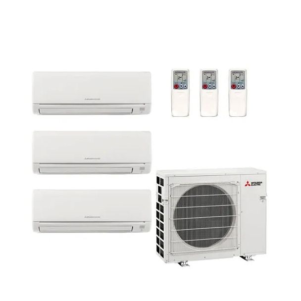 Mitsubishi Design Your Own Tri Zone Heat Pump System - Mitsubishi Tri Zone