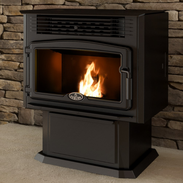 Osburn Pellet Stove with Blower - OP00025 - Heats 2000 Sq Ft