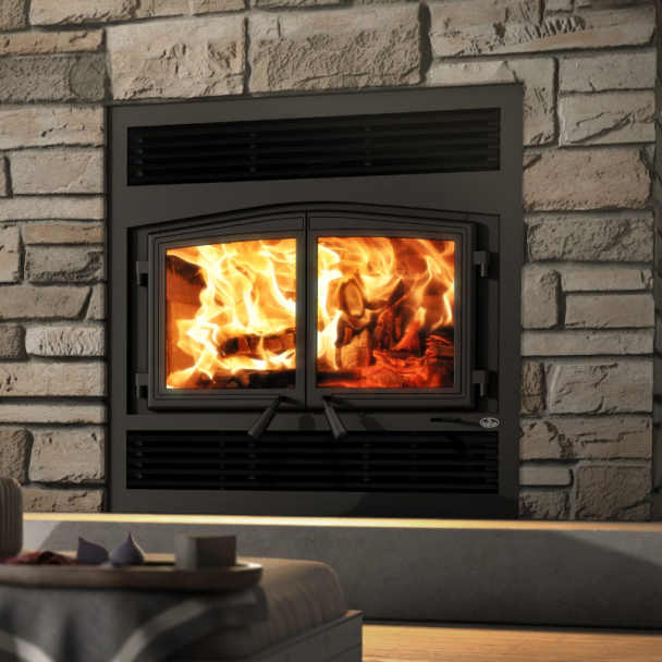 Osburn Stratford II Wood Burning Fireplace with Blower - OB04007 - Heats 2200 Sq Ft