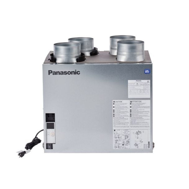 Panasonic BalancedHome™ Elite Energy Recovery Ventilator - Top port, 130 CFM, 120V - FV-13VEC1T
