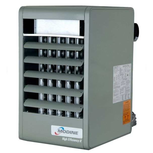 Modine PDP 300,000 BTU LP Power Vented Propeller Unit Heater - Aluminized Steel Heat Exchanger