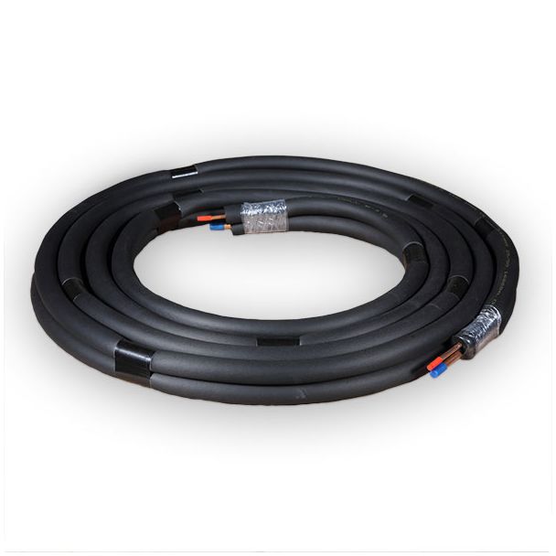 Perfect Aire Mini-Split Line Set with Control Wire - 3/8" and 5/8" - 50 feet - 1PALSC-38-58-25