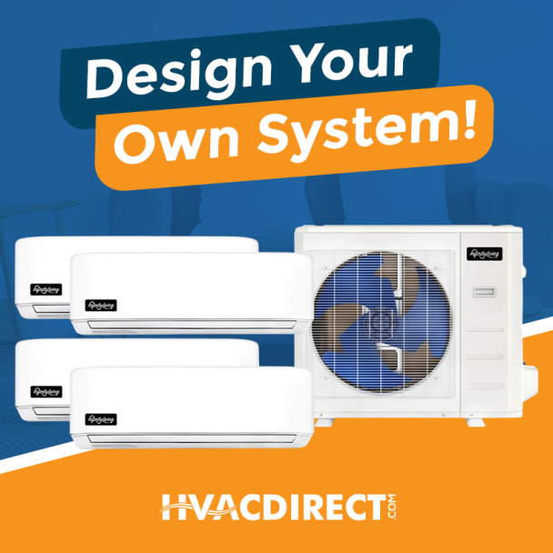 Infinity Living DIYCOOL Design Your Own Quad Zone Heat Pump System R454B