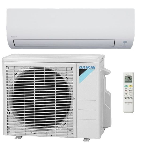 Daikin 9,000 BTU 17 SEER Wall Mounted Mini Split 17 Series Single Zone Heat Pump System - RXB09BXVJU / FTXB09BXVJU