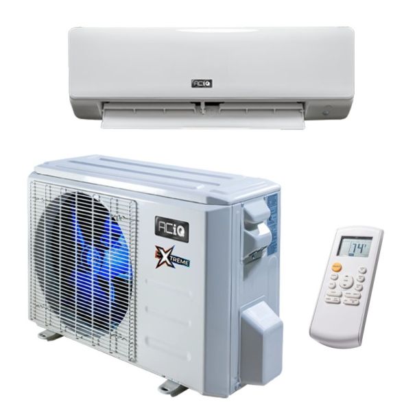 18,000 BTU 21 SEER ACiQ Platinum Single Zone Wall Mount Mini Split System  - Extreme Heat - WiFi Enabled