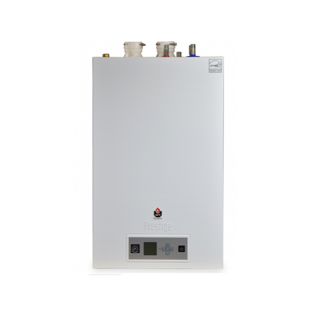 Triangle Tube Prestige Excellence 110 86,000 BTU Condensing Gas Boiler With Indirect Water Heater - PEA110-Boiler Front View