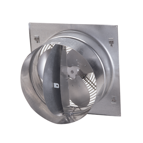 J&D 16” Twister Exhaust Fan, Direct Drive, 2,050 CFM, 1PH, 1/3HP, 115/230V