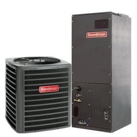 Goodman 5 Ton 14 SEER Heat Pump Split System - R410A Single Stage - Multi-Positional