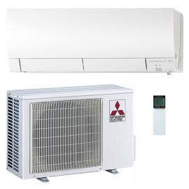 9,000 BTU 30.5 SEER Wall Mounted Mitsubishi Mini Split Single Zone Heat Pump - MZ-FS09NA