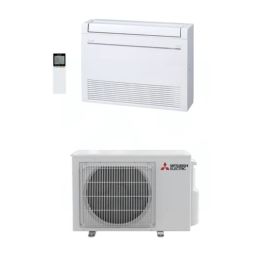 M.y Mitsubishi 9,000 BTU SEZ-AD-Series 21.6 SEER2 Single Zone Floor