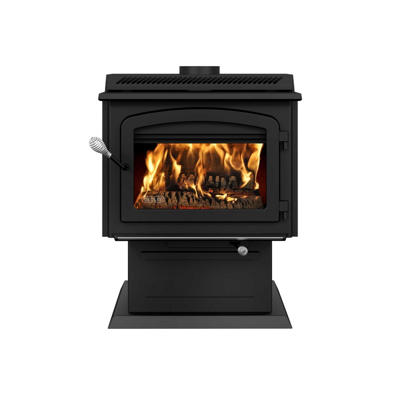 Drolet HT-3000 Extra Large Wood Burning Stove - Heats Up To 2700 Square Feet