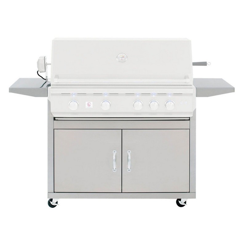 Summerset Stainless Steel Cart for 40" TRL Pro Grill - CART-TRL40