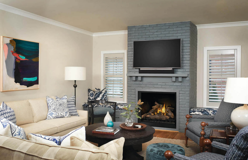 36-Inch Direct Vent Fireplace, Natural Gas, Electronic Ignition - E36NTE