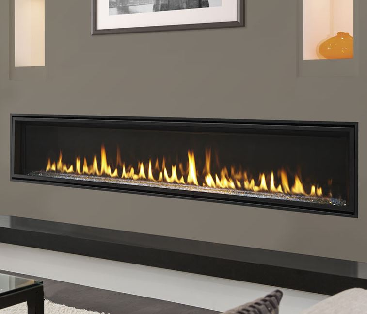 Majestic Echelon II Top Direct Vent Fireplace With IntelliFire Plus Ignition System (NG)