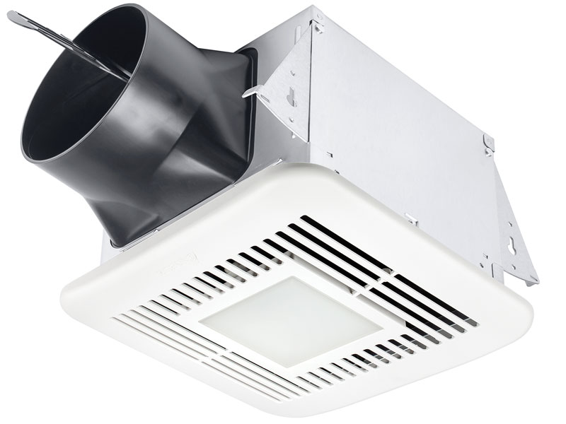 Delta BreezElite 80/110 CFM Bath Fan/Dimmable LED Light and Adjustable High  Speed Options 80 CFM or 110 CFM - ELT80-110LED | HVACDirect.com