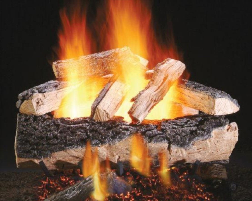 Allusion Edge Glowing Birch Log Set