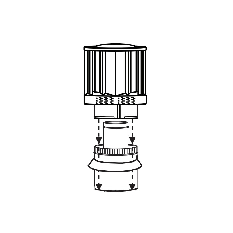 Vertical Chimney Cap- GD113