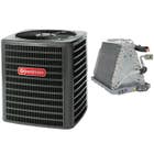 2.5 Ton 14 SEER Goodman Air Conditioner with Vertical 17.5" Uncased Coil