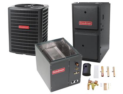 Goodman 5 Ton 13 SEER 92% AFUE 120,000 BTU Gas Furnace and Air Conditioner  System - Upflow - GSX130601 / CAPF4961D6 / GMES921205DN / TX5N4 |  HVACDirect.com