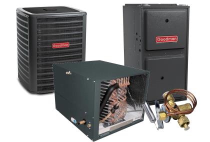 Goodman 3.5 Ton 16 SEER 98% AFUE 80,000 BTU Gas Furnace and Air Conditioner  System - Horizontal - GSX160421 / CHPF4860D6 / GMVM970804CN / TXV-42 |  HVACDirect.com