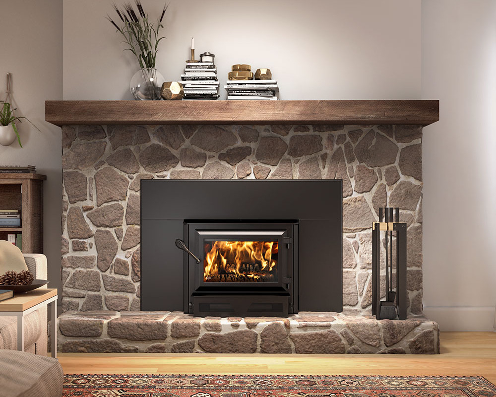 Ventis Wood Burning Fireplace Insert With Blower - HEI170 | HVACDirect.com