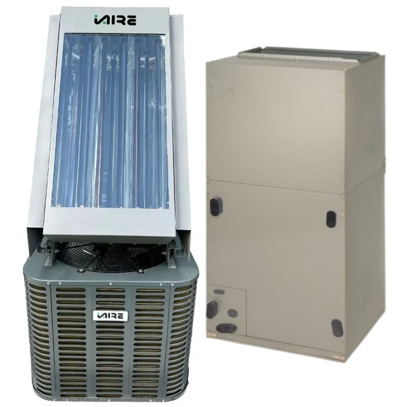 4 Ton 17.5 SEER Solar Heat Pump Split System by iAIRE - SHRPZ-480G00A000-0  / AHUPZ-4860G00A000-F | HVACDirect.com