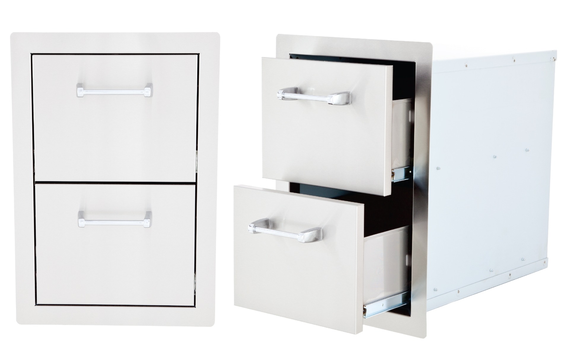 15-Inch Double Access Drawer