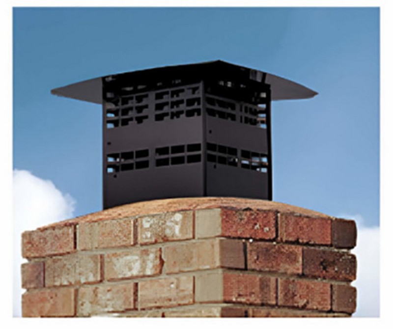 Majestic Direct vent insert kit – two 30 foot liners and black term cap components