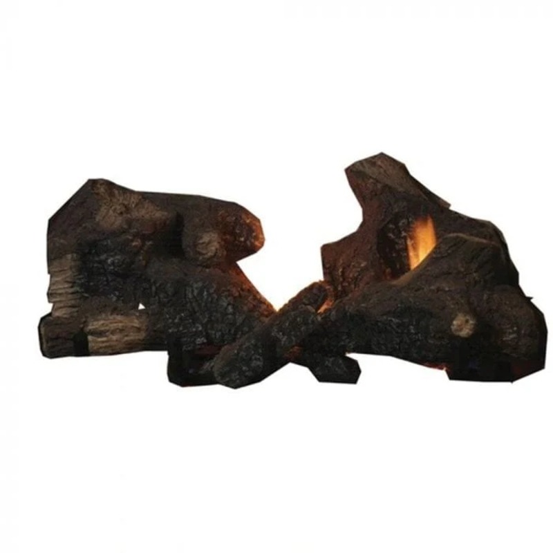 Oak Log Set - LOG-OAK-MDLX4045