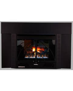 Buck Stove 32-Inch Ventless Gas Fireplace Insert With Blower - 34 Contemporary
