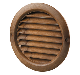 VENTS-US MV 100 BVs Plastic Round Mahogany Grille - MV100BVs |  HVACDirect.com