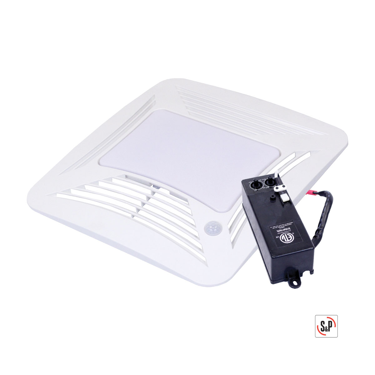 S&P Premium Choice Ceiling Mounted Exhaust Fan Lighted Motion And ...