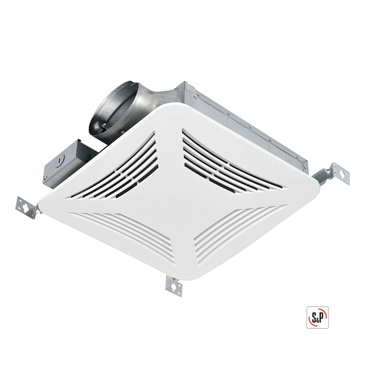 S&P Premium Choice Low Profile Ceiling Mounted Bathroom Exhaust Fan ...