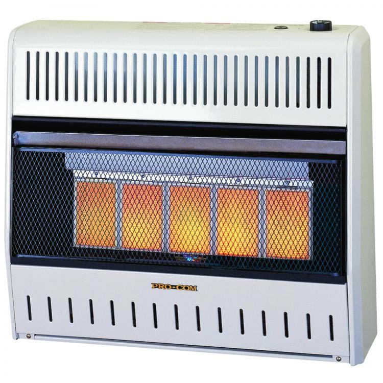 ProCom 5 Plaque Infrared Natural Gas Space Heater - MNSD5TPA |  HVACDirect.com