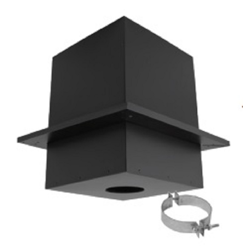 3-Inch Diameter Pellet Vent Pro Cathedral Ceiling Support Box