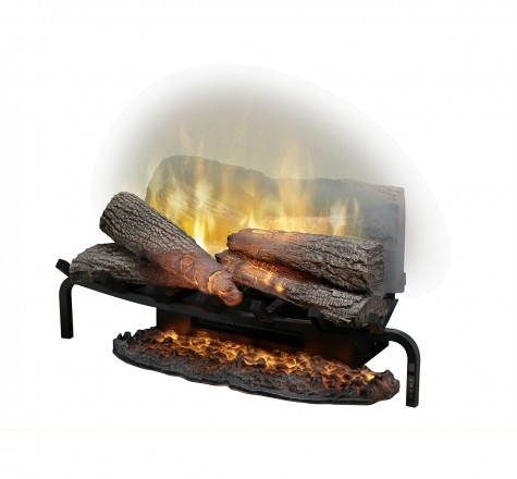 Revillusion 25-Inch Plug-In Log Set - Includes Ash Mat - RLG25