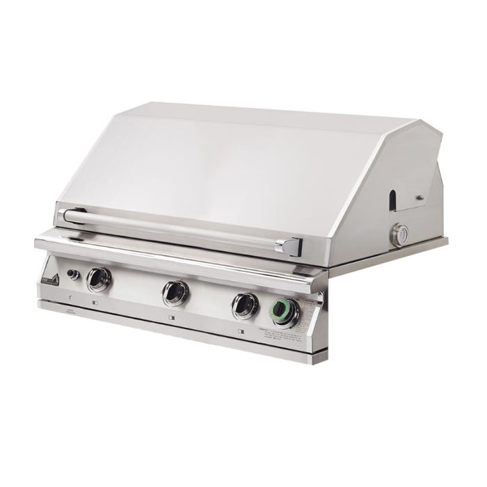 PGS Grills 39 Pacifica Commercial Grade Built-In Gas Grill With Gas Timer