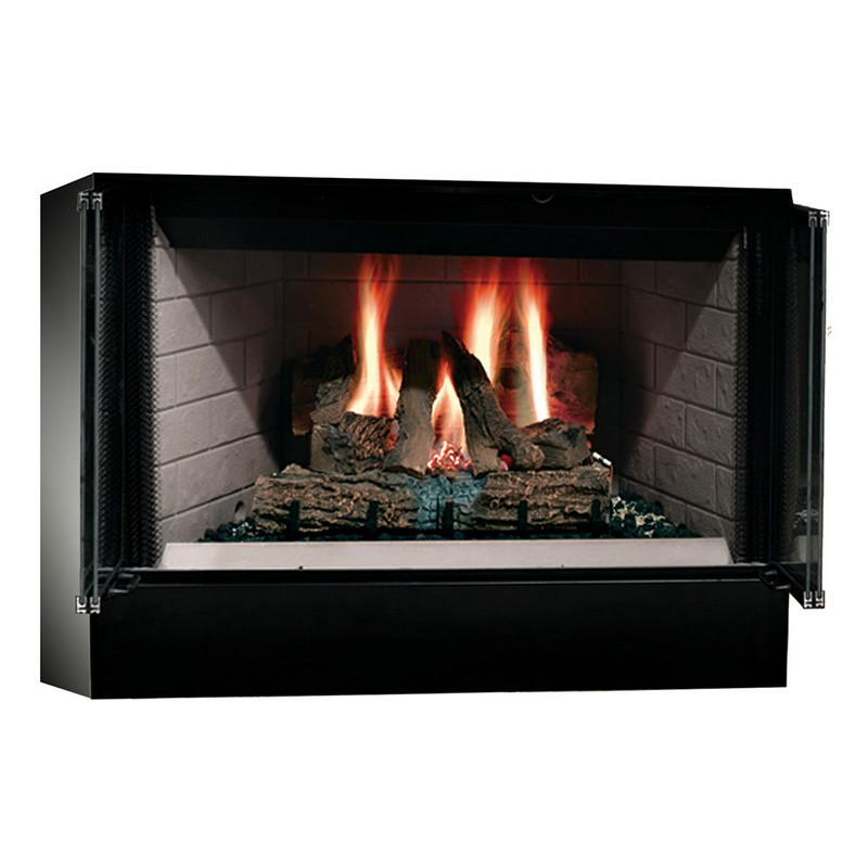 Majestic 36 Inch Heat Circulating Wood Burning Fireplace - Sovereign